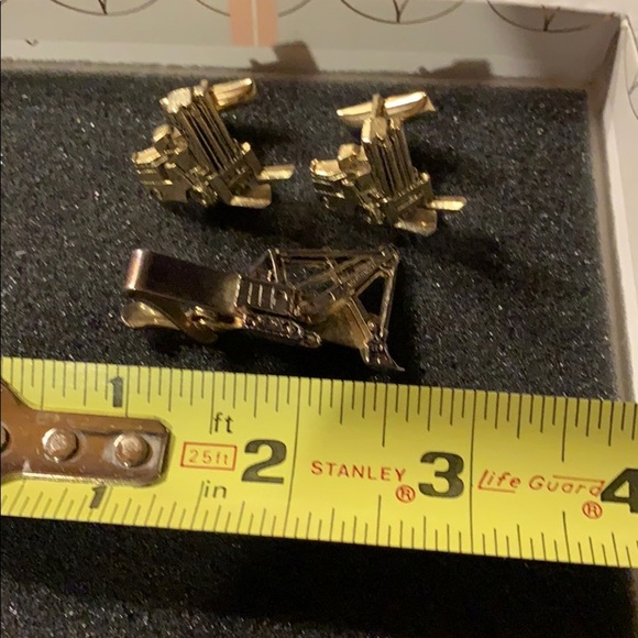 Set of Cufflinks (Towmotor) & Tie Clip (Anderson)